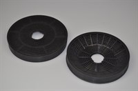 Carbon filter, Gram cooker hood - 160 mm (2 pcs)